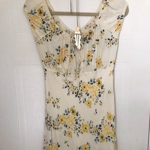 Floral dress...
